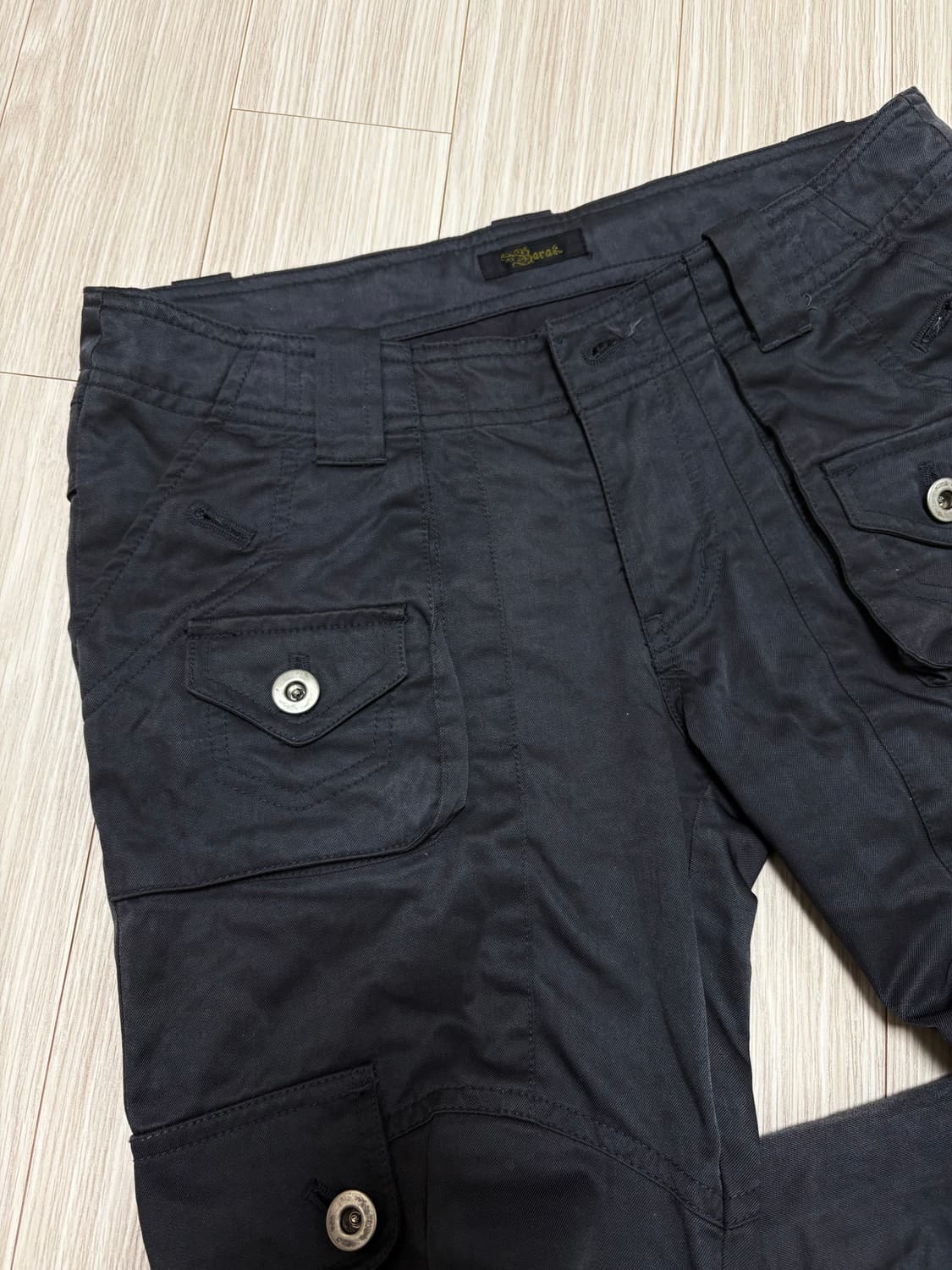 Barak 레이스업 본디지 팬츠 상품이미지4