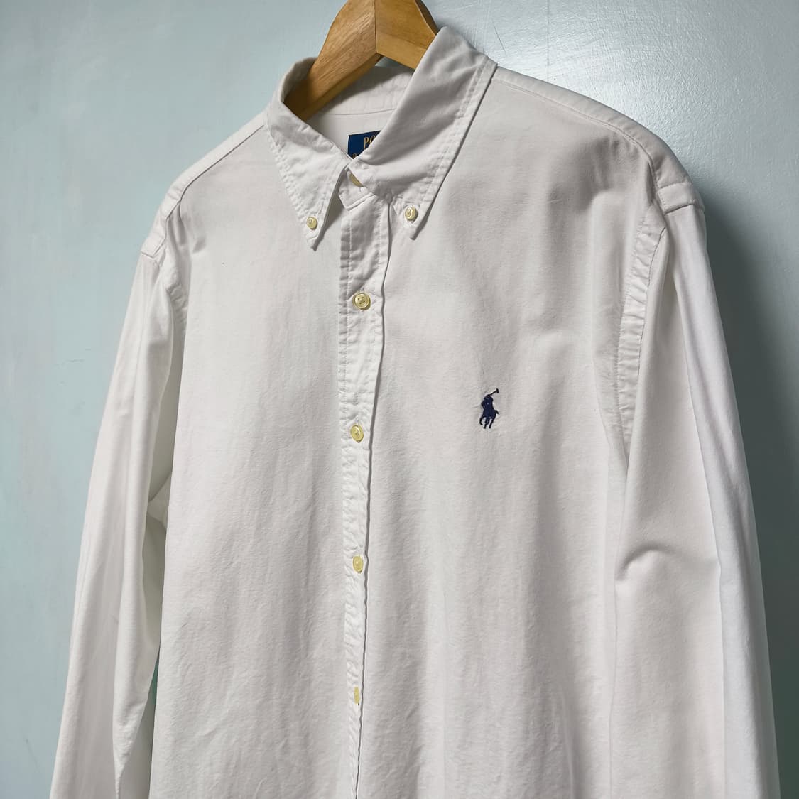 [L] 폴로 랄프로렌 화이트 옥스포드 셔츠 상품이미지1