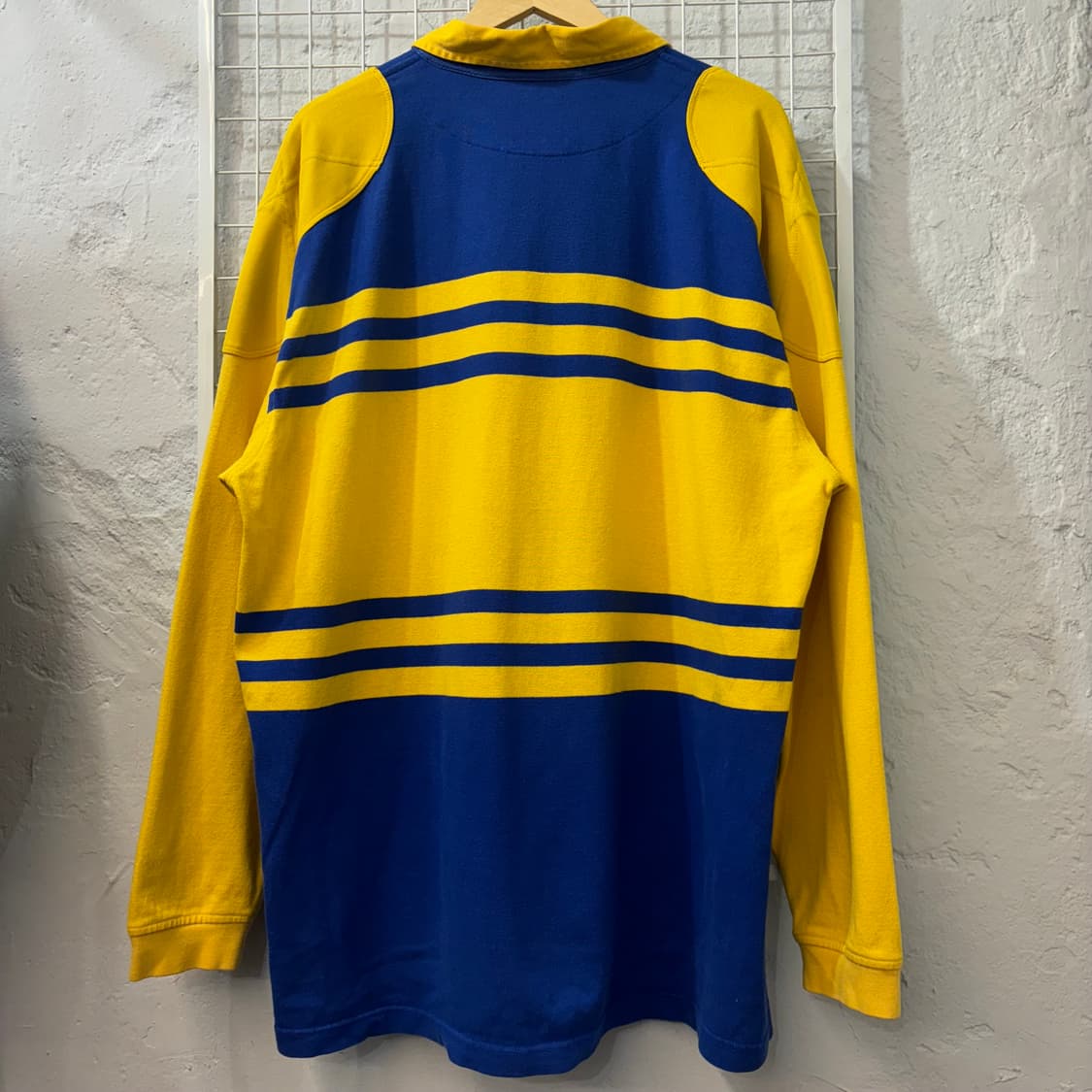 90s 나이키 올드스쿨 빈티지 배색 럭비 티셔츠 2XL 상품이미지2