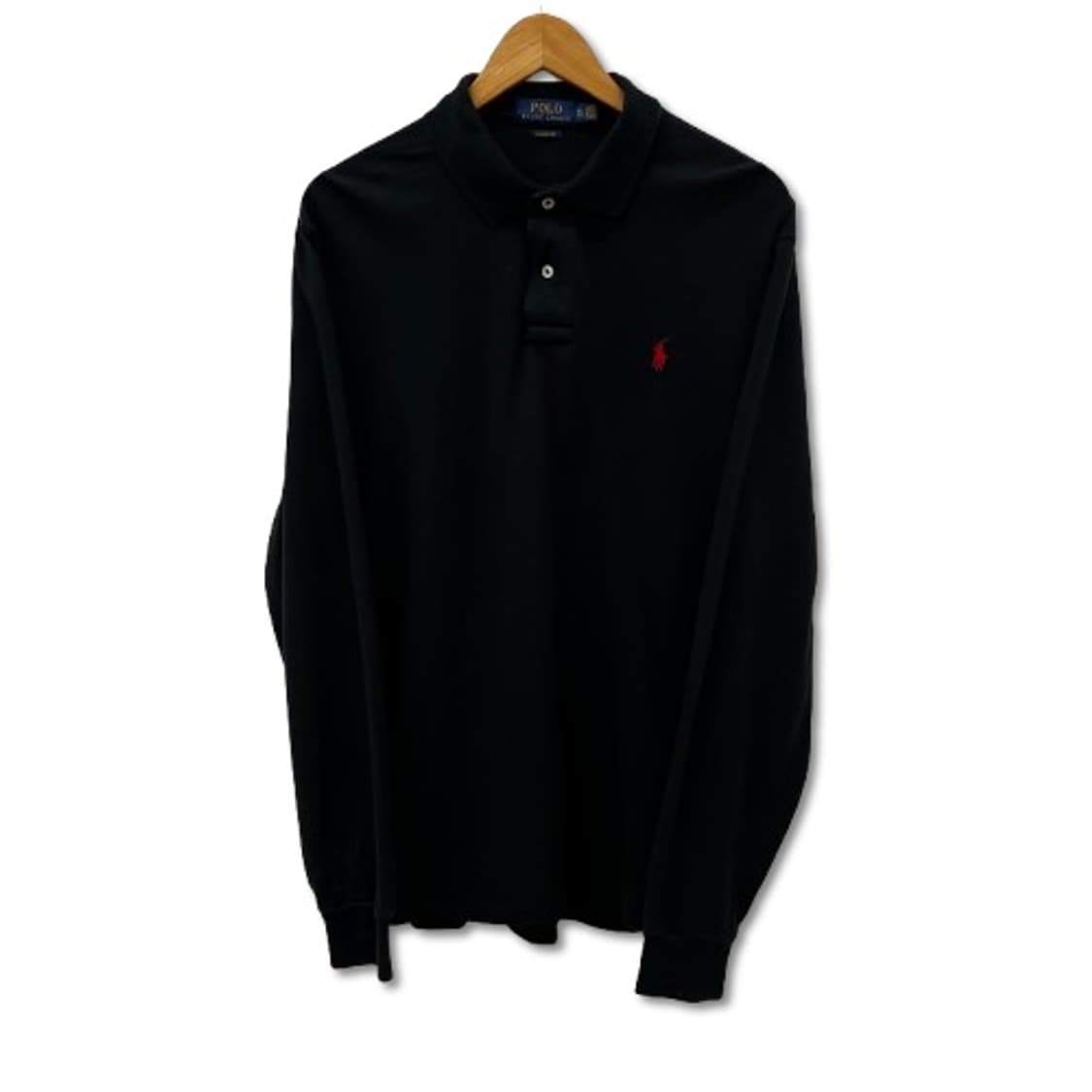 폴로 랄프로렌 클래식 핏 블랙 카라 셔츠 상품이미지1