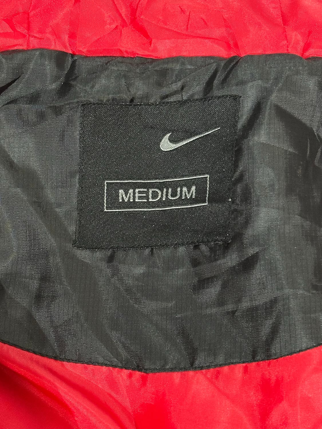 나이키 블랙 올드스쿨 레드 빅 로고 후드 점퍼 자켓 M 상품이미지7