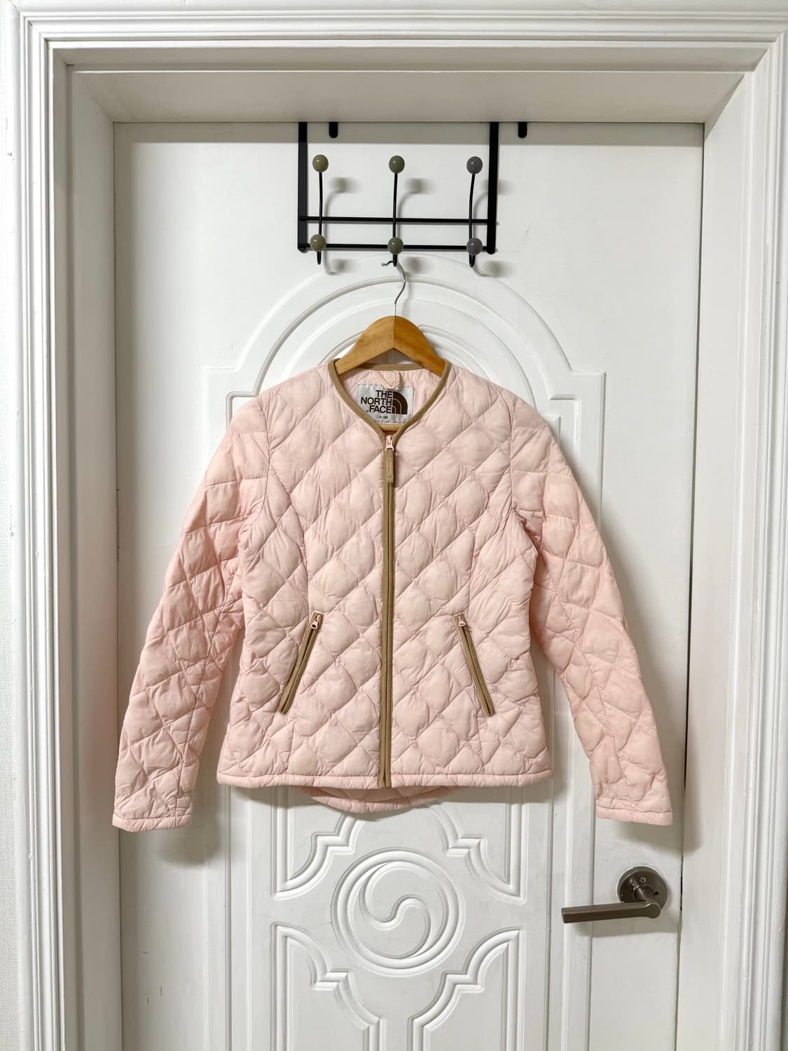 85 S 사이즈 여성 노스페이스 화이트라벨 퀄팅 패딩 상품이미지1