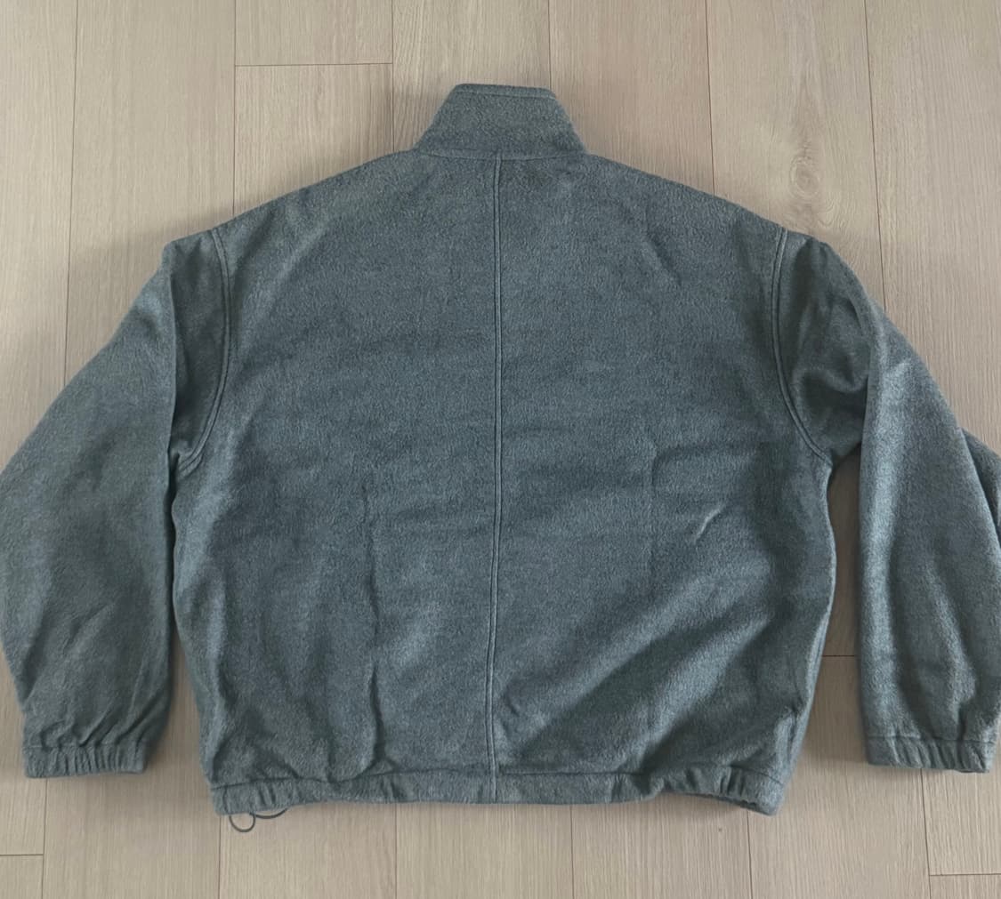 오라리 플리스 하프 집업 그레이 4 상품이미지3