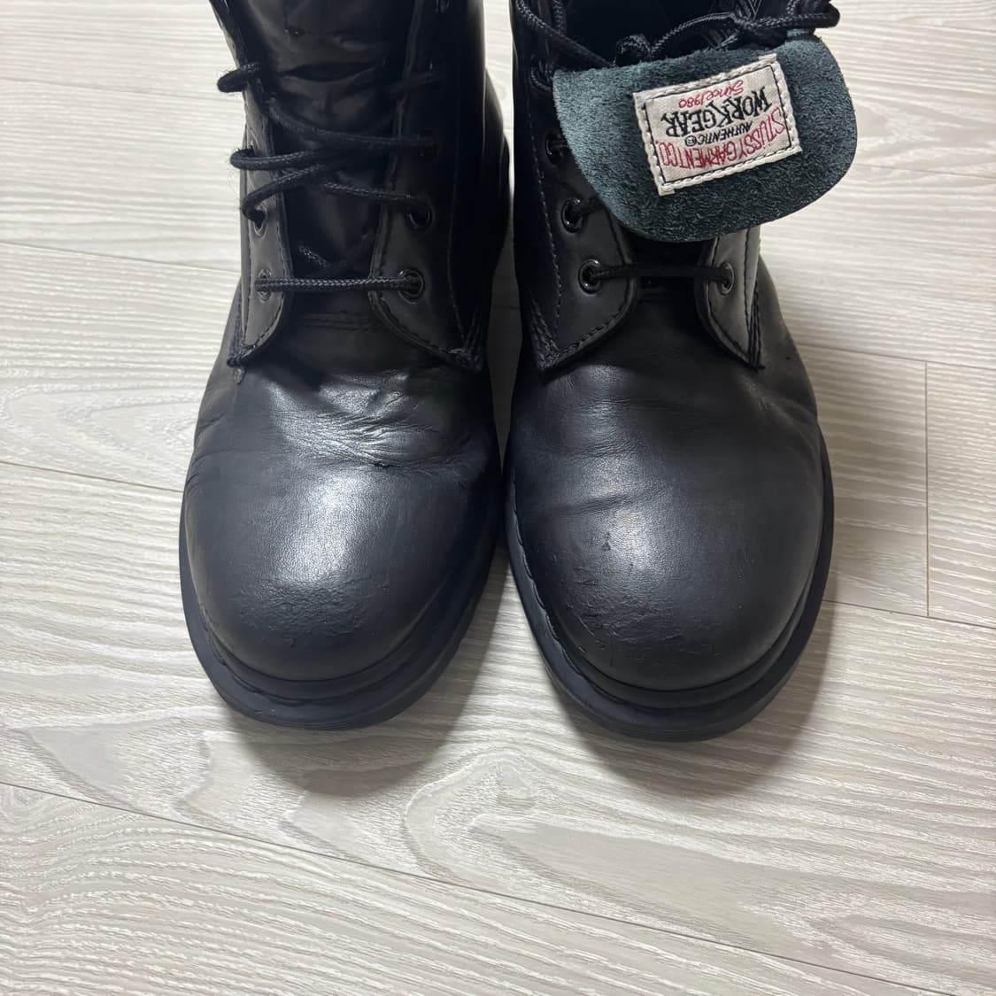 스투시 닥터마틴 939 블랙 상품이미지6