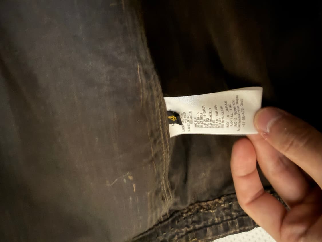 [4]캐피탈 블랙보로자켓 상품이미지3