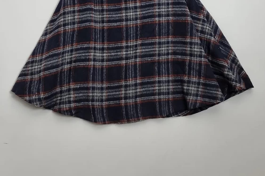 인덱스 레트로 체크 미니스커트  상품이미지4