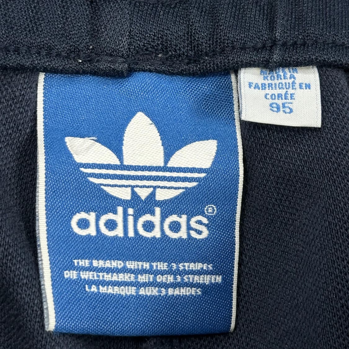 아디다스 유로파 네이비 트랙 츄리닝바지 (M) 상품이미지5