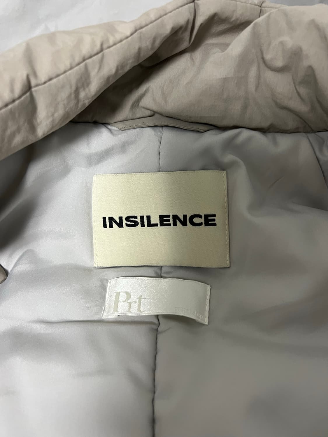 [PRTPRT 콜라보] 패디드 해링턴 블루종 GREY MIST 상품이미지2