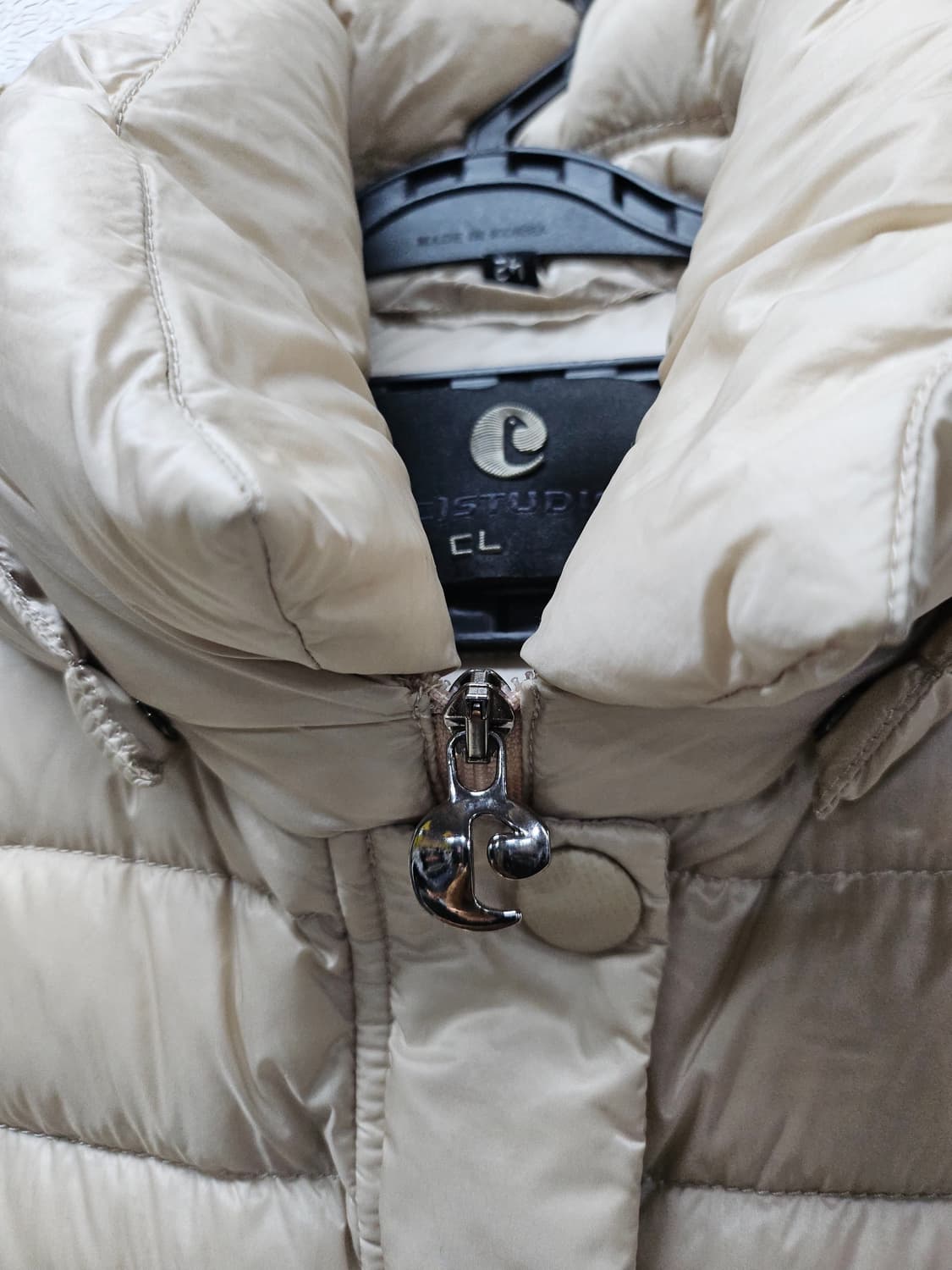 cinellistudio 씨 스튜디오 구스 패딩 아이보리  85 상품이미지1