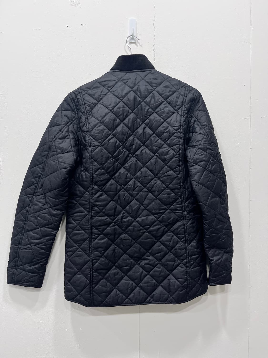 바버 더블포켓 퀼팅 봄버 자켓 S 블랙 상품이미지5