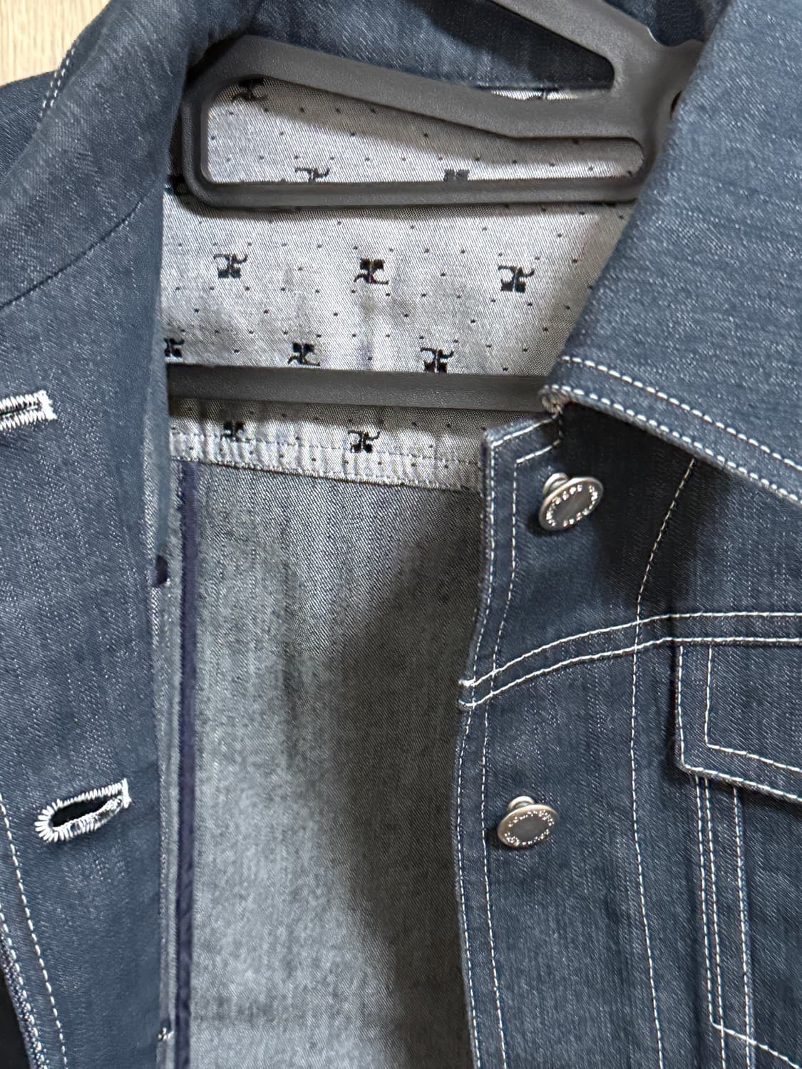 Courrèges 데님 자켓 상품이미지5