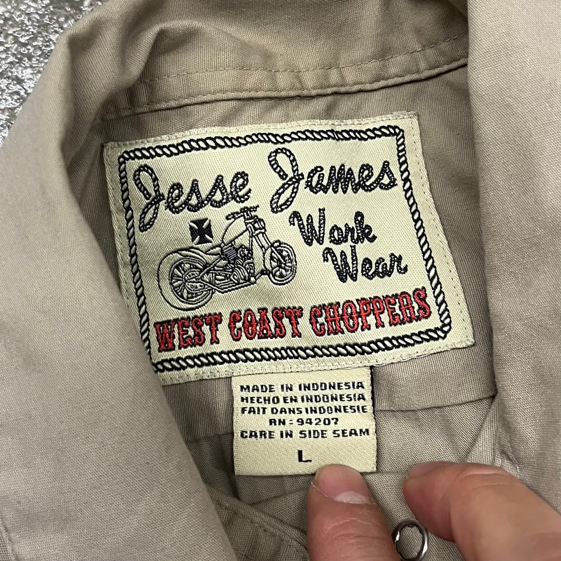 00s 웨스트코스트차퍼스 셔츠 (105) 상품이미지6