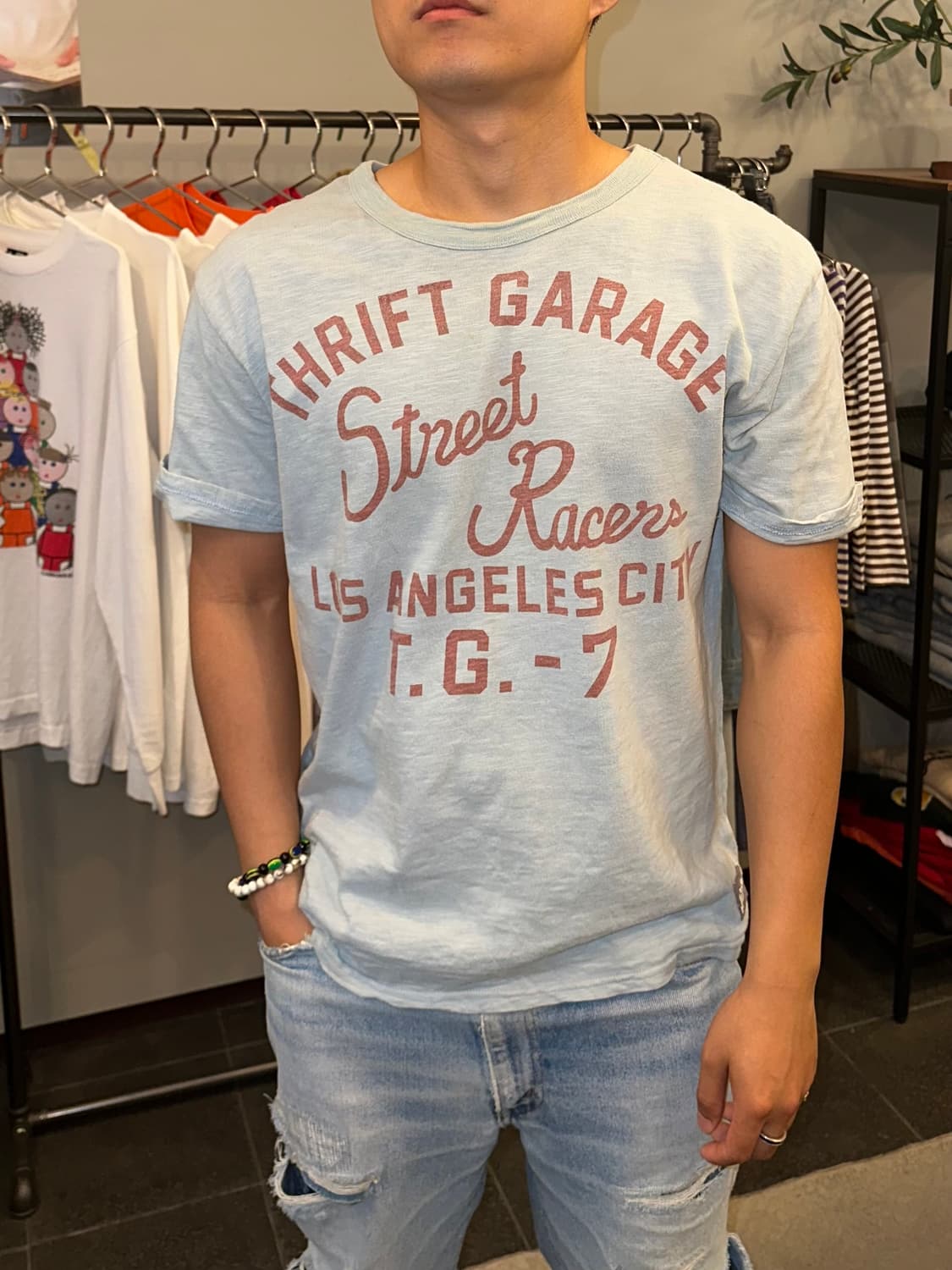 Thrift Garage American retrofit T-shirt 상품이미지2