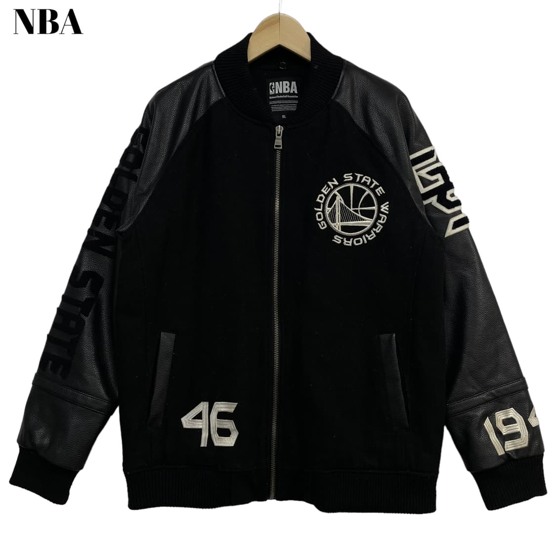 NBA goldenstate varsity jacket 상품이미지1