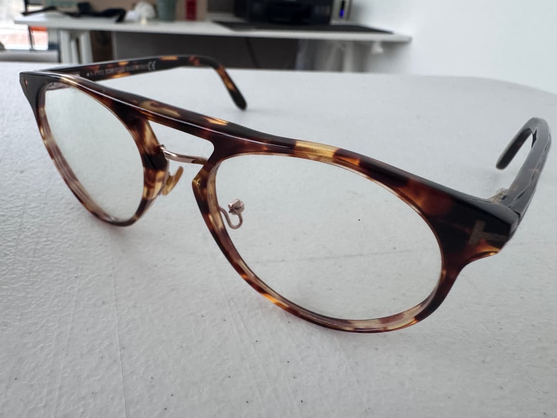 톰포드 브라운 호피 안경태 상품이미지7