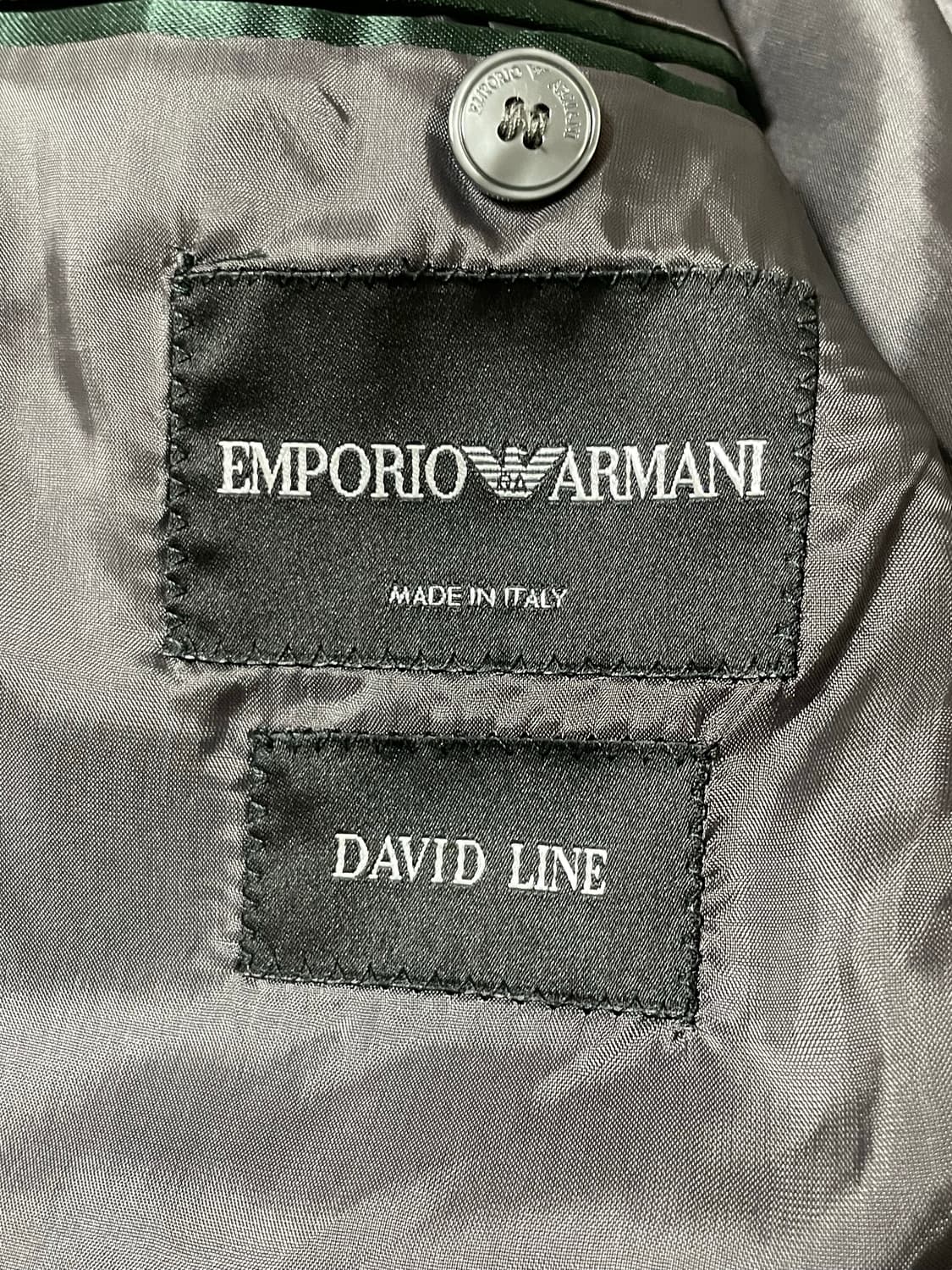 엠포리오 아르마니 남성 원버튼 블레이저 50 정품 상품이미지5