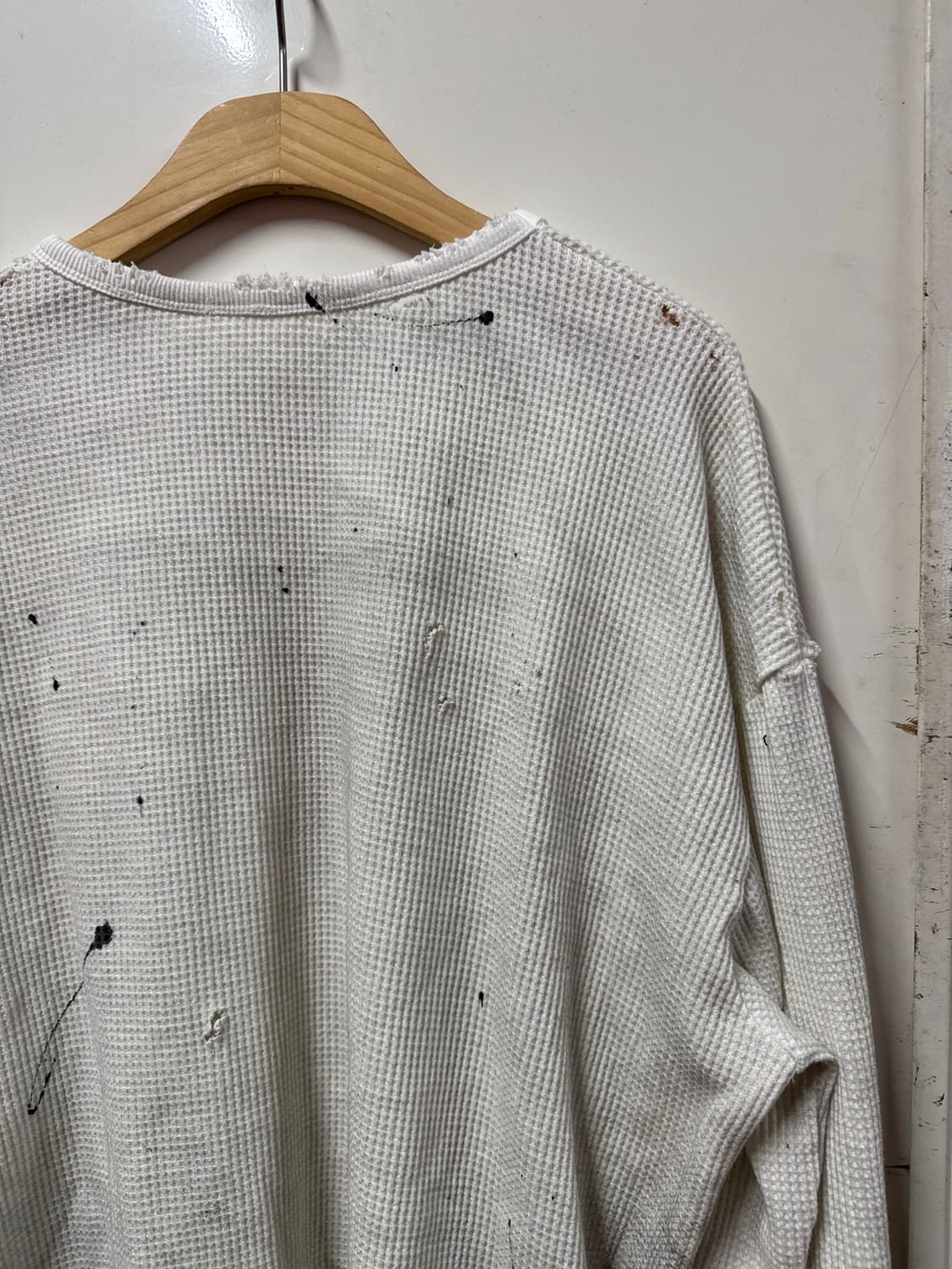 빈티지 와플 긴팔 상품이미지7