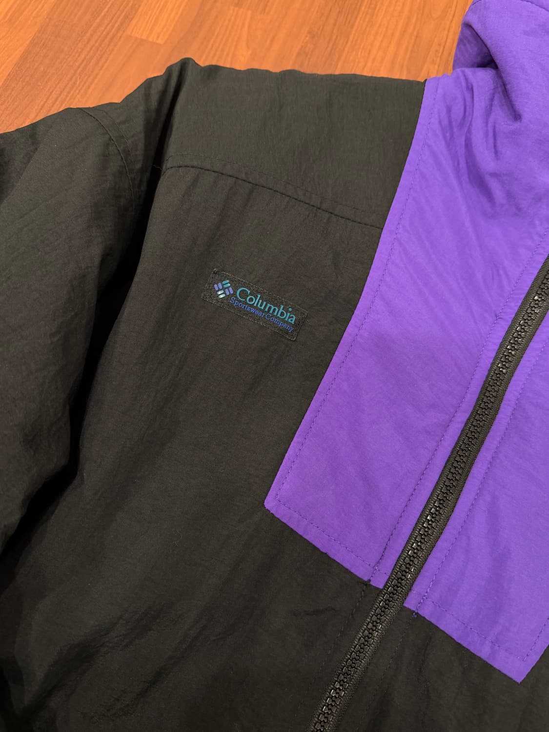 90s Columbia 컬럼비아 나일론 플리스 집업 자켓 상품이미지8