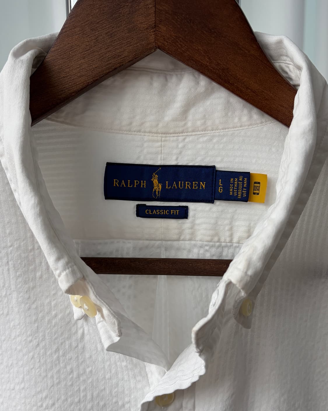 [L]폴로 랄프로렌 클래식핏 시어서커 셔츠 상품이미지7