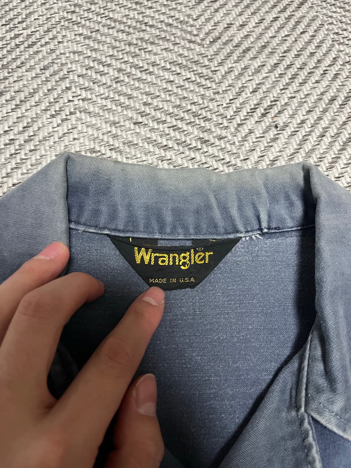 70s wrangler 몰스킨 웨스턴 셔츠 상품이미지3