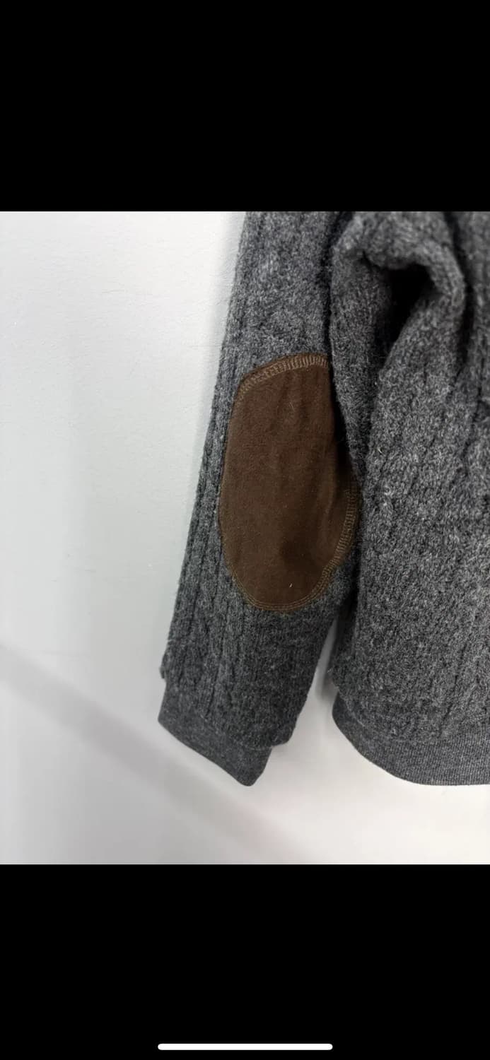 지프 곰패치 성조기 니트 후드집업 H2235 상품이미지5