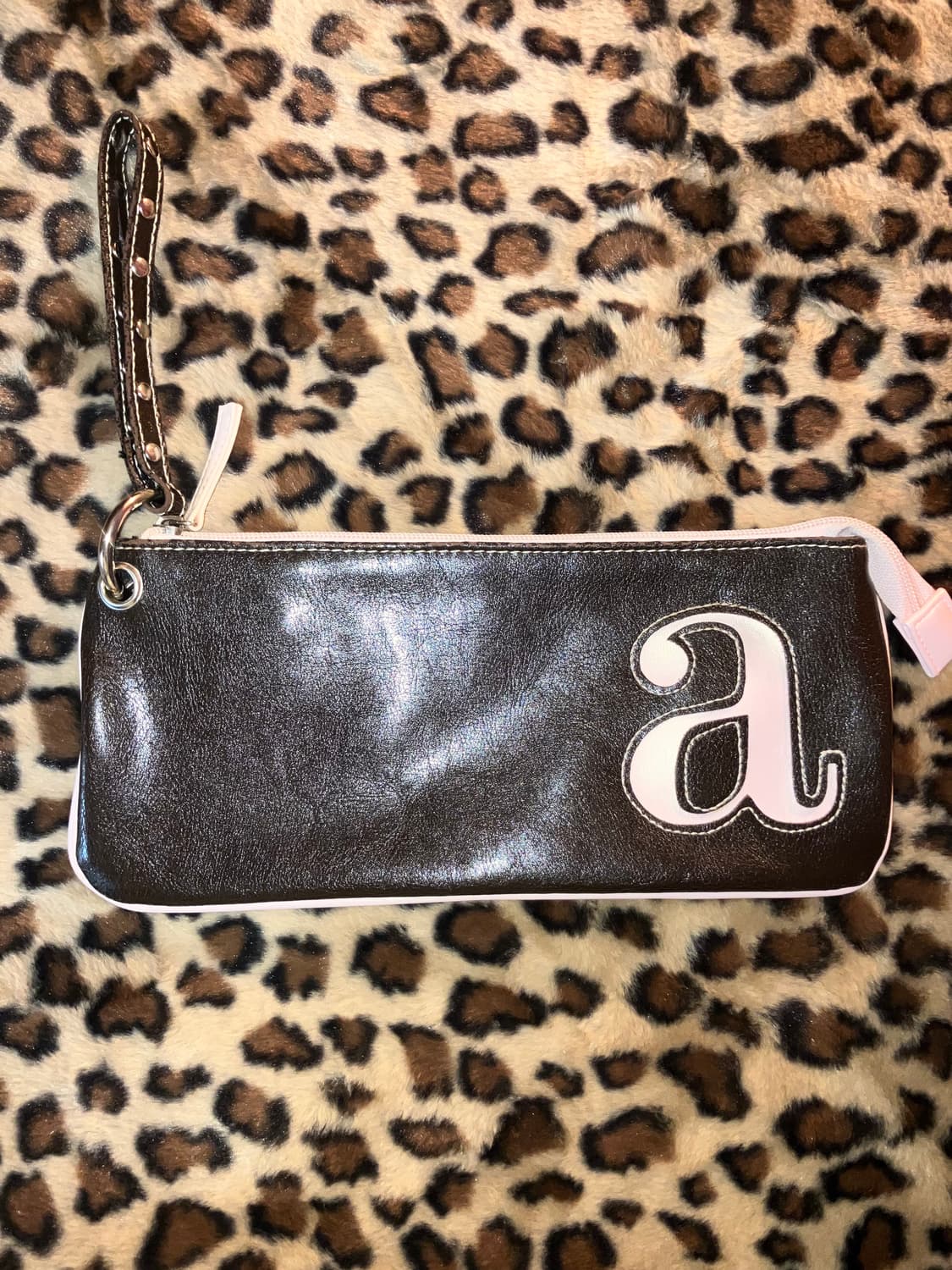 jpn 핑크 초코 파우치 백 상품이미지1