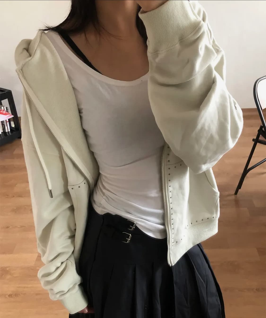 플레이스 스튜디오 후드집업 상품이미지2