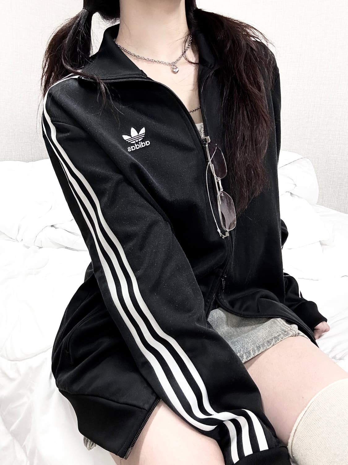 아디다스 블랙 베켄바우어 투웨이 져지 상품이미지3
