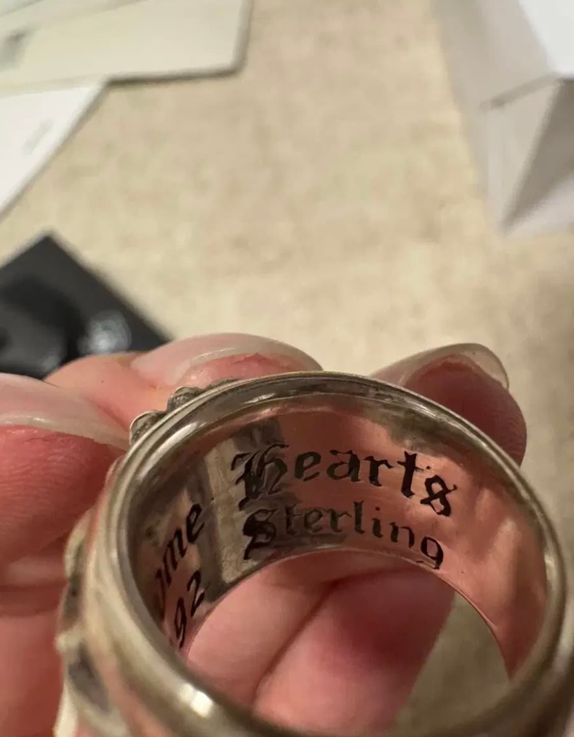 크롬하츠 플로랄크로스링 us4.5 신세계 제품 상품이미지3