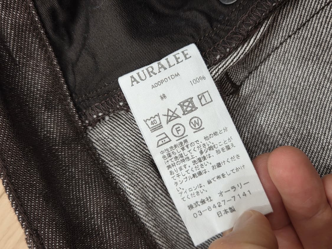 하드 트위스트 데님 5P 팬츠 브라운 상품이미지9