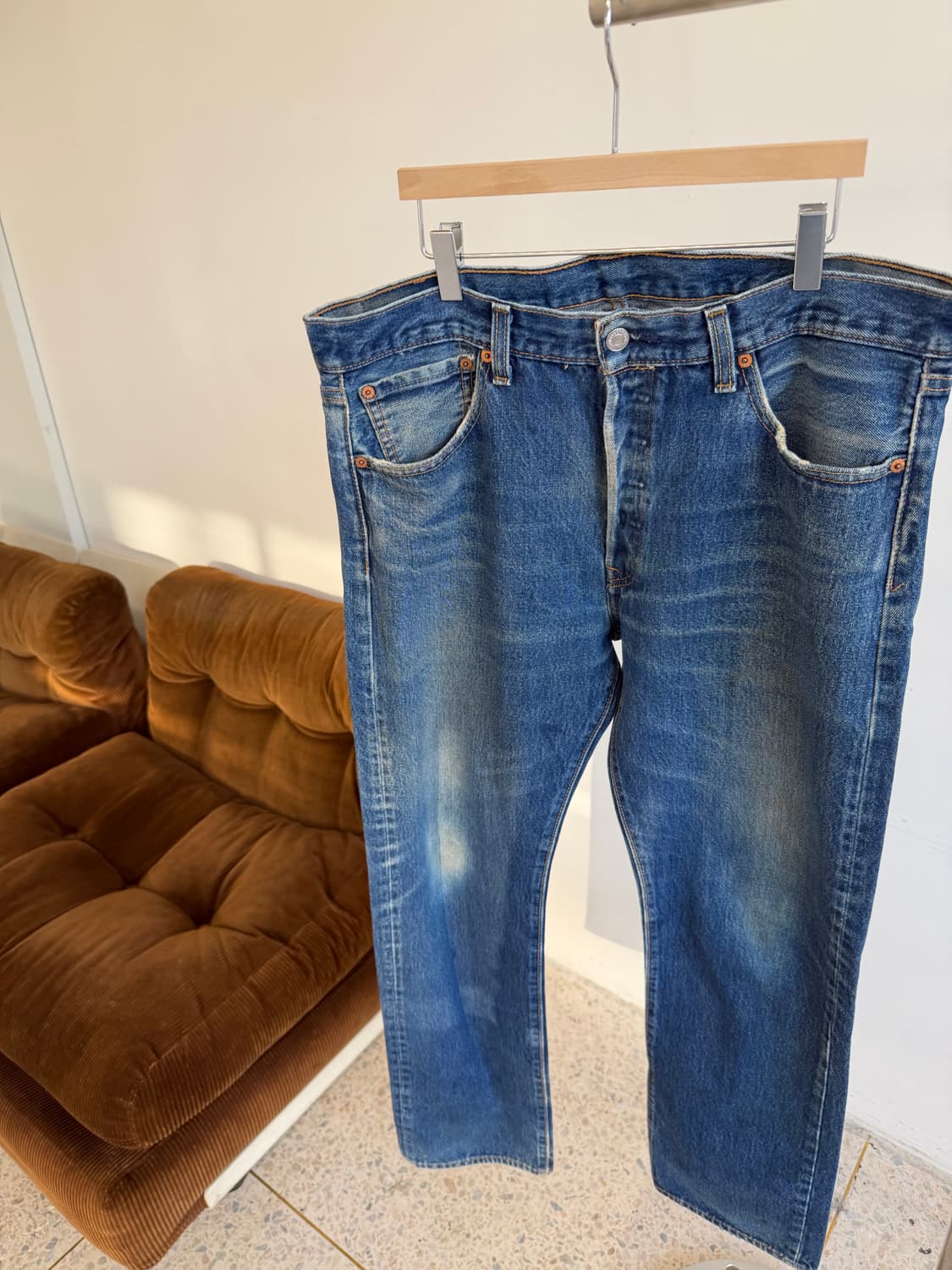 리바이스 501 vtg 데님 상품이미지3