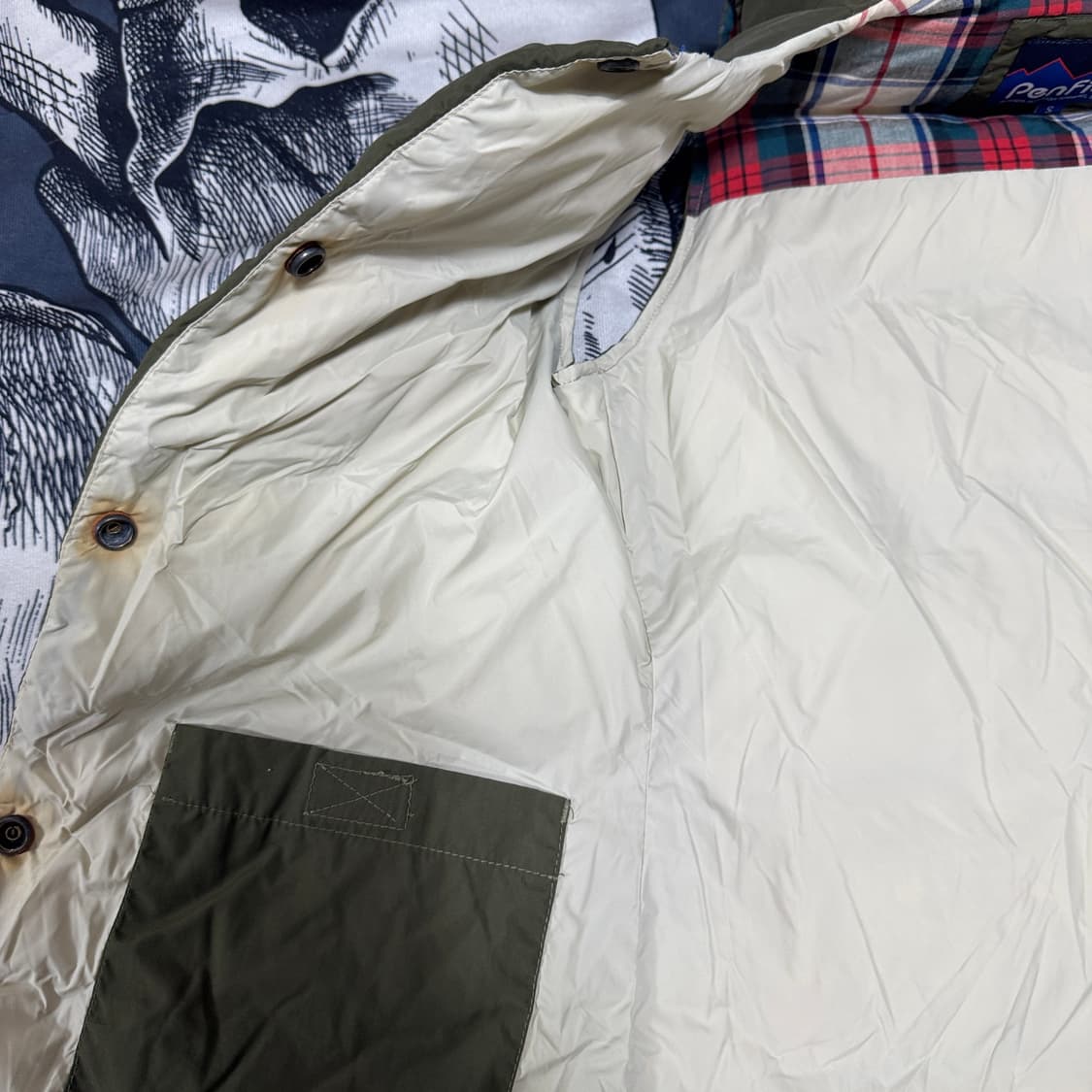 펜필드 덕다운 패딩조끼 여성 S사이즈 상품이미지5