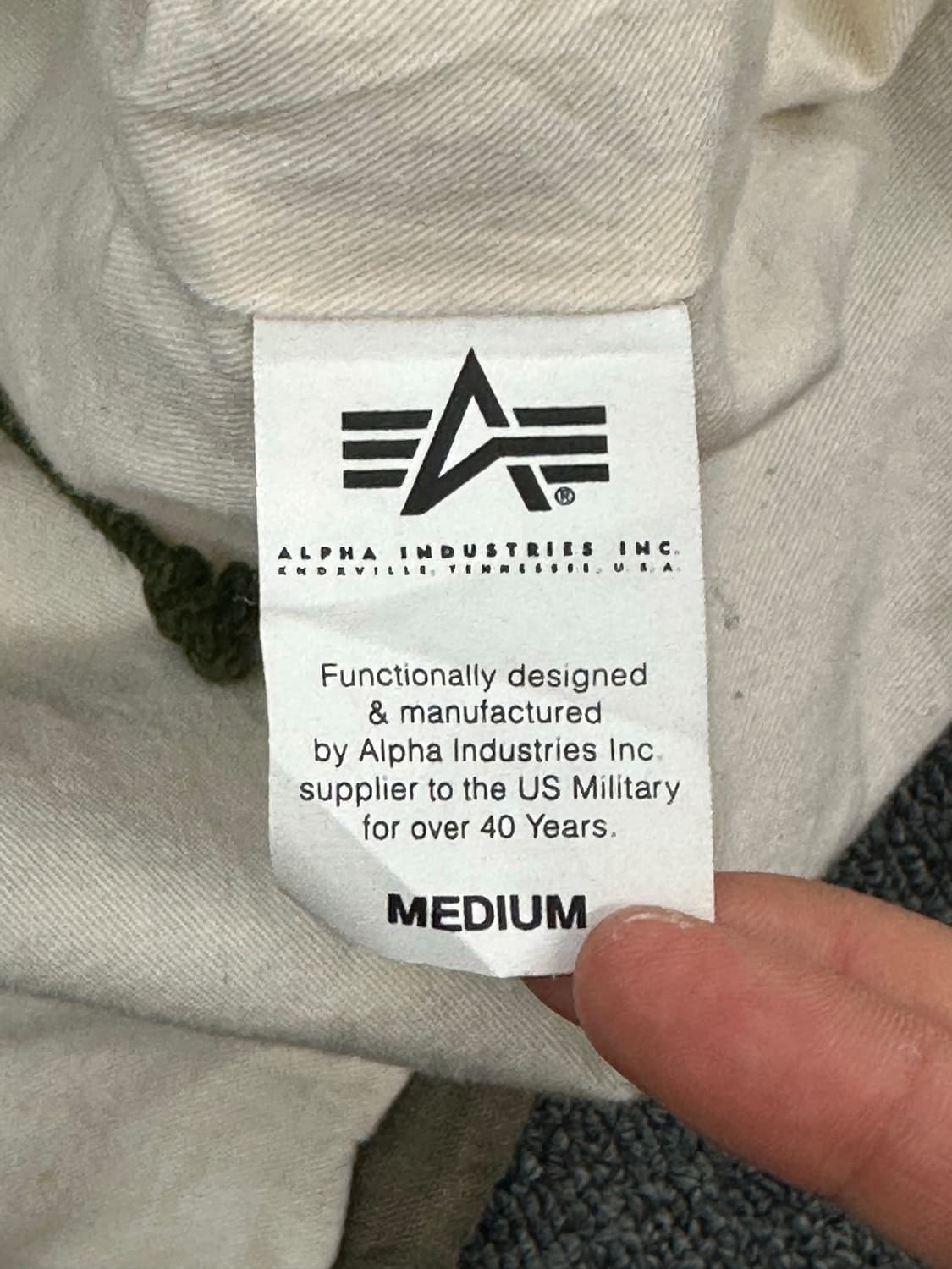 M)알파 인더스트리 빈티지 M-65 필드 자켓 상품이미지3