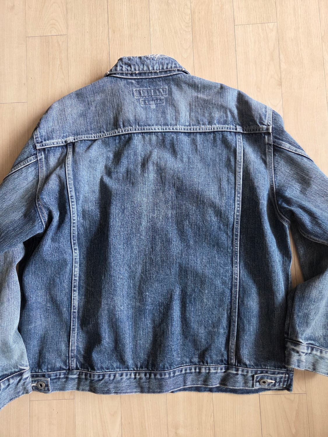 FDMTL 데님 자켓 3YR 워시 인디고 자켓 인디고 105 새상품 상품이미지6