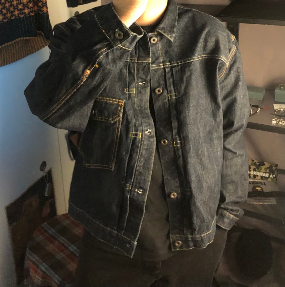 캐피탈 14oz 1st 데님자켓 상품이미지4