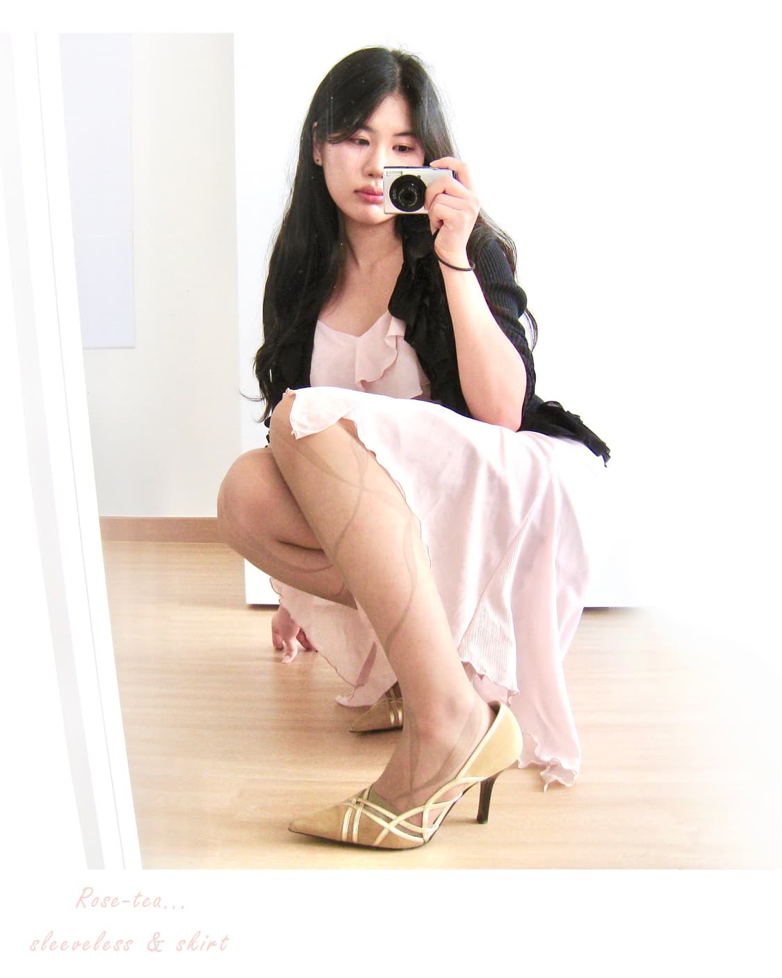 로즈티 슬리브리스 & 스커트 🌷 상품이미지2
