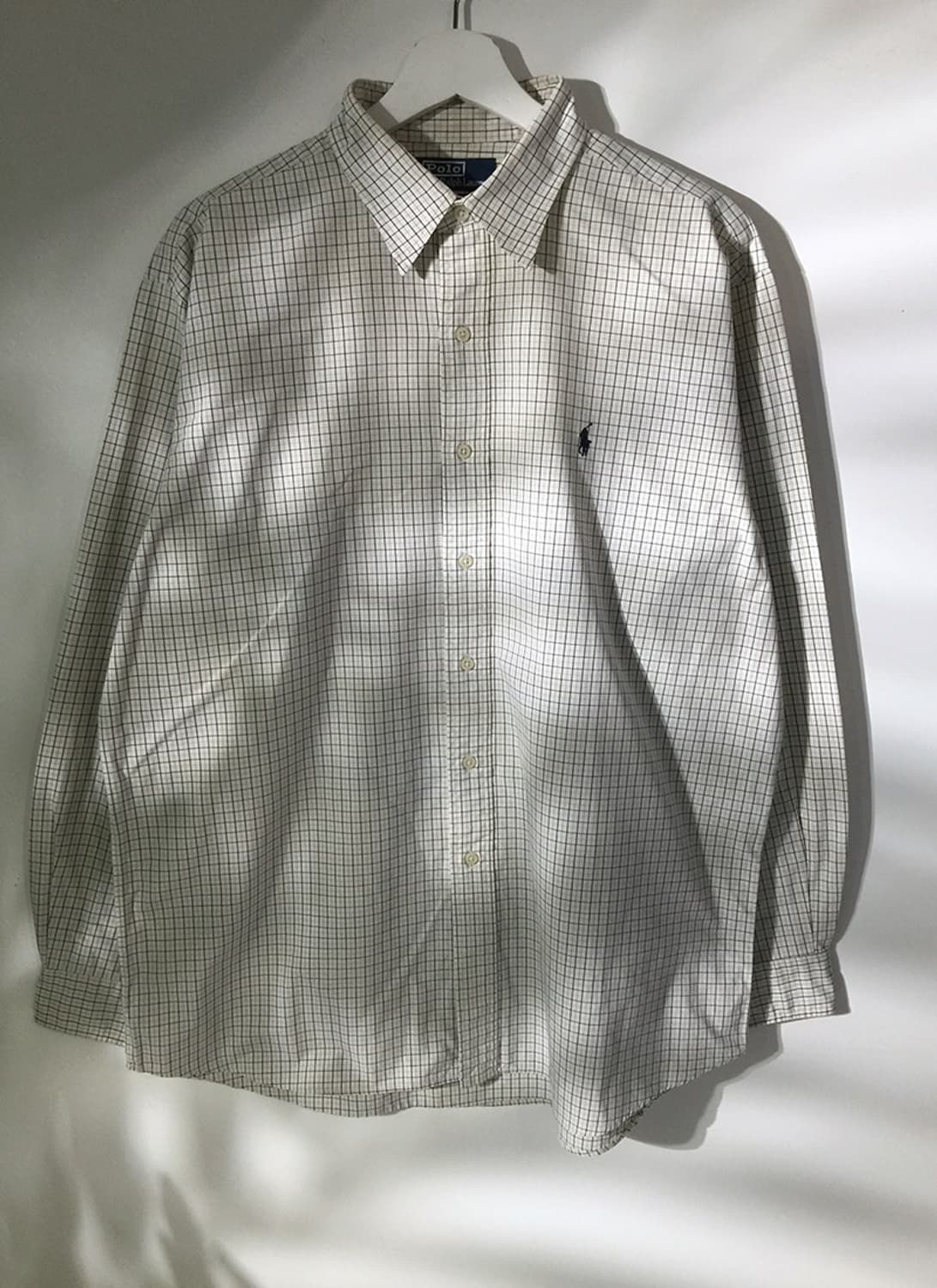 (MAN) 폴로랄프로렌 체크셔츠 XL 상품이미지6