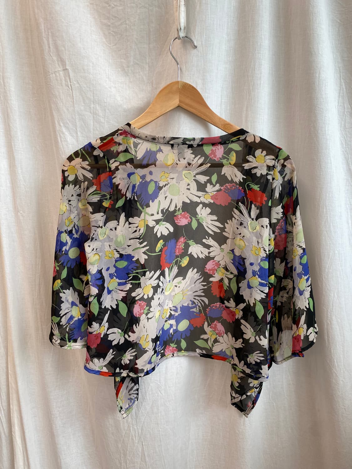 LILLY WHITE 패턴 로브 가디건(S) 상품이미지6