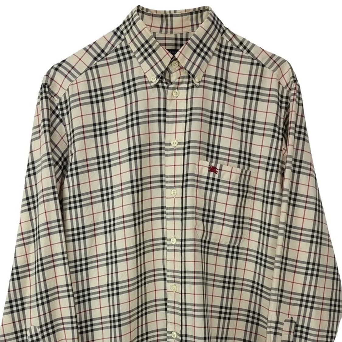 [버버리] 로고 자수 빈티지 체크 셔츠 P01168 상품이미지4