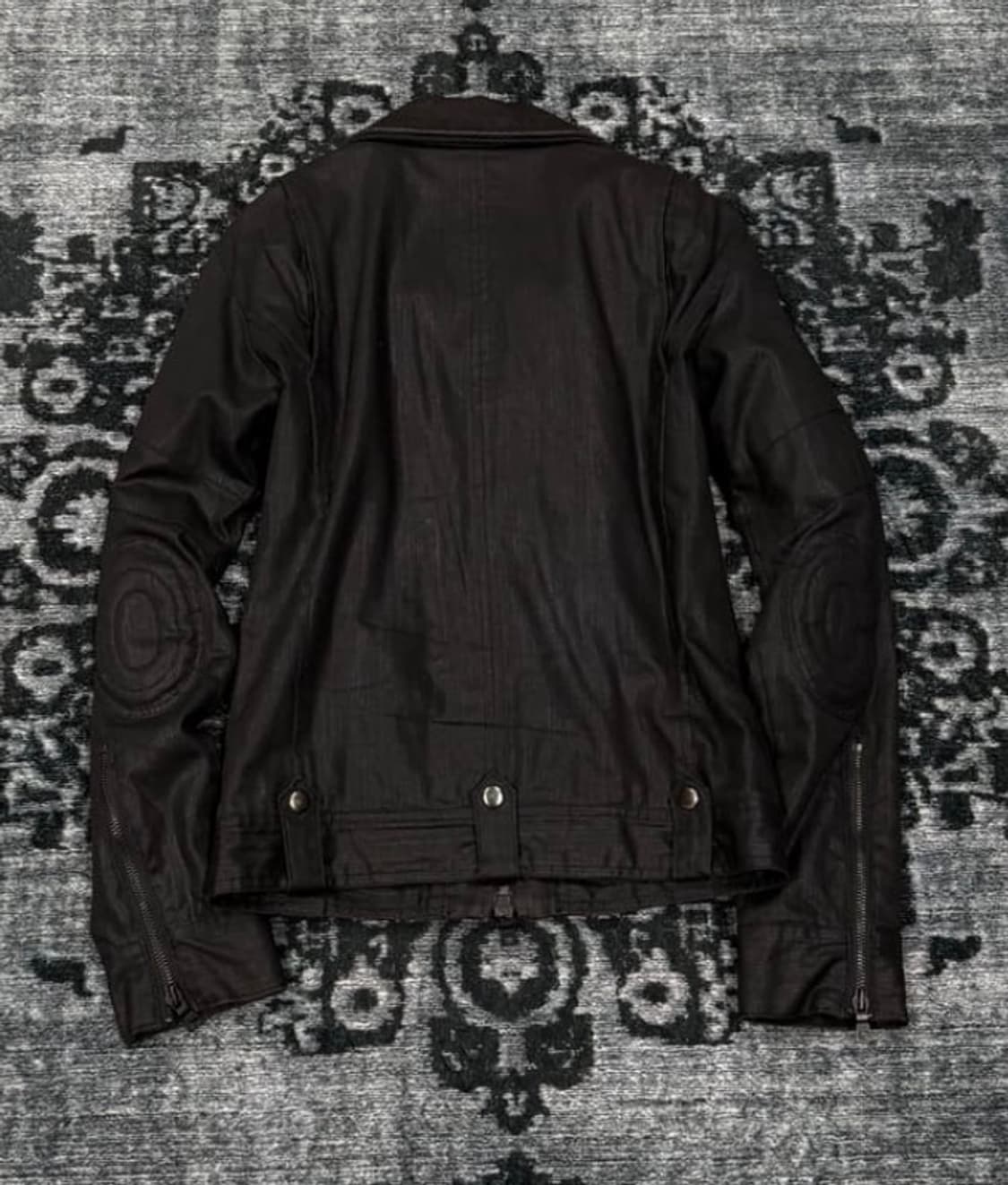 Fuga 00s archive coating biker jacket 상품이미지5