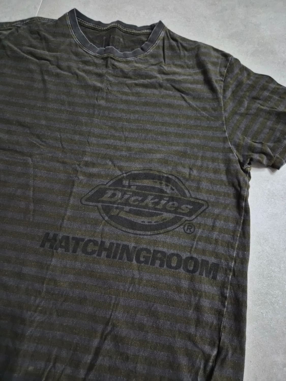 해칭룸×디키즈 스트라이프 반팔티셔츠 3 상품이미지3