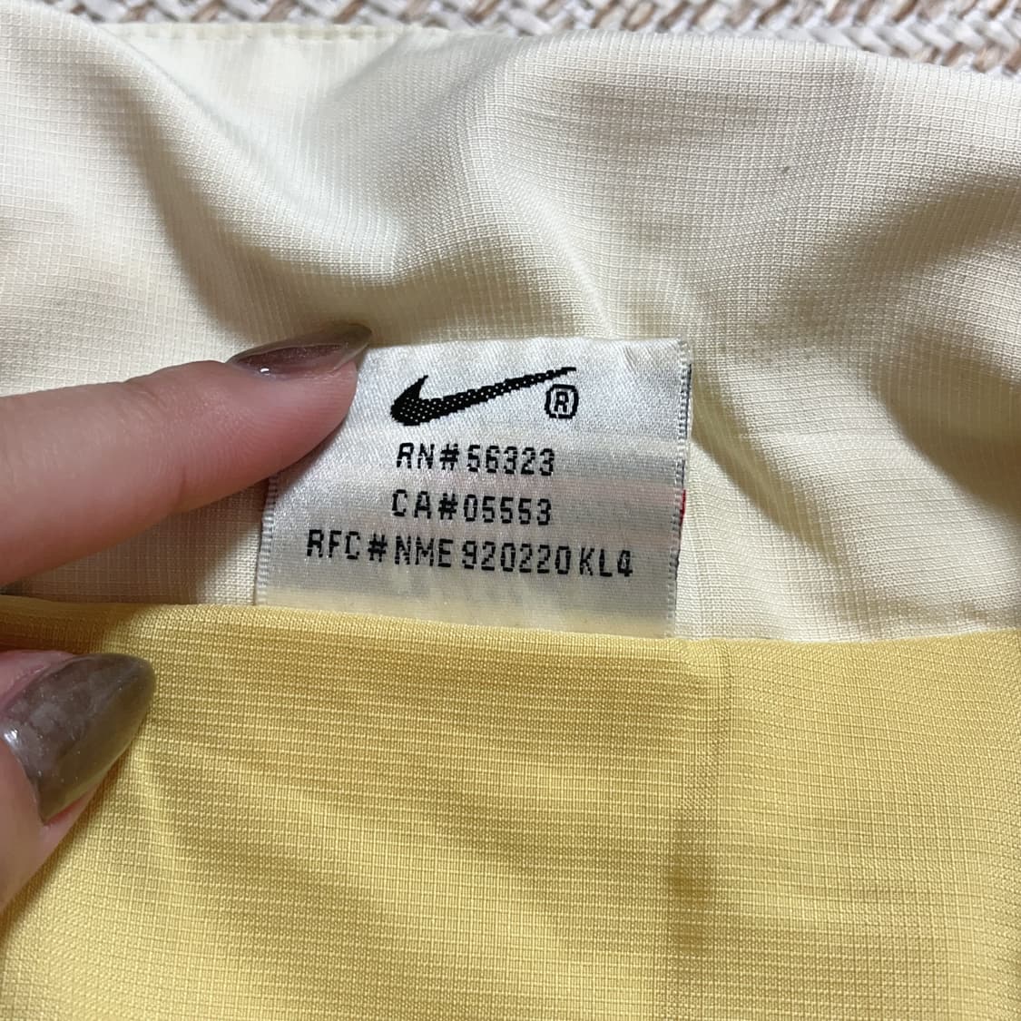 [정품] 나이키 개나리 화이트스우시 바막 집업 [ 105 ] 상품이미지6