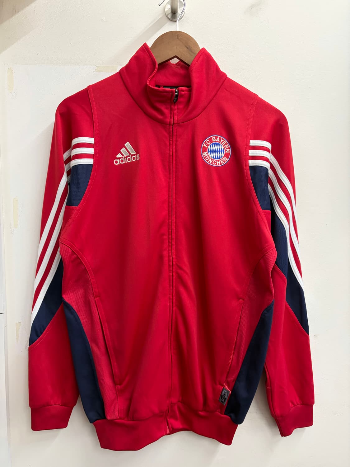 N78. 아디다스 바이에른 뮌헨 져지 트랙탑 레드 상품이미지1