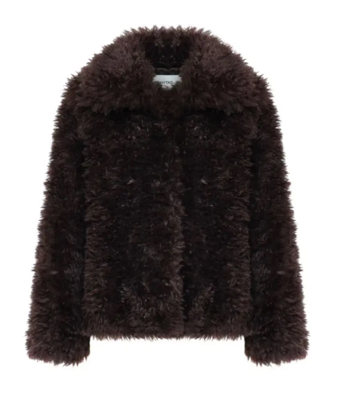 포니테일 PONYTAIL 퍼자켓 브라운 상품이미지2