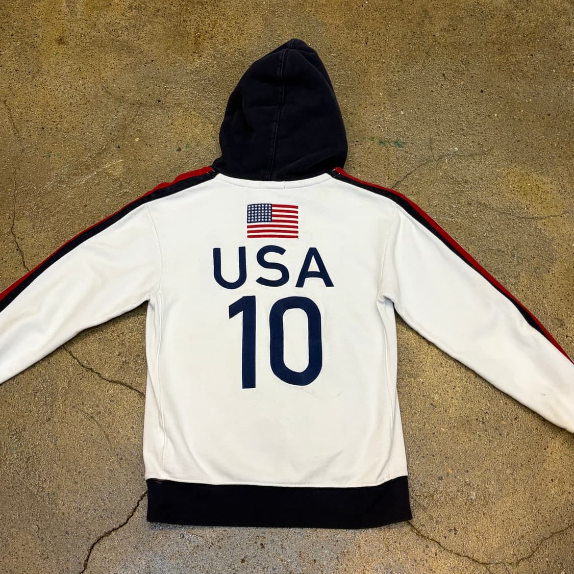 미국 빈티지 폴로랄프로렌 밴쿠버 올림픽 후드티 후드집업 상품이미지4