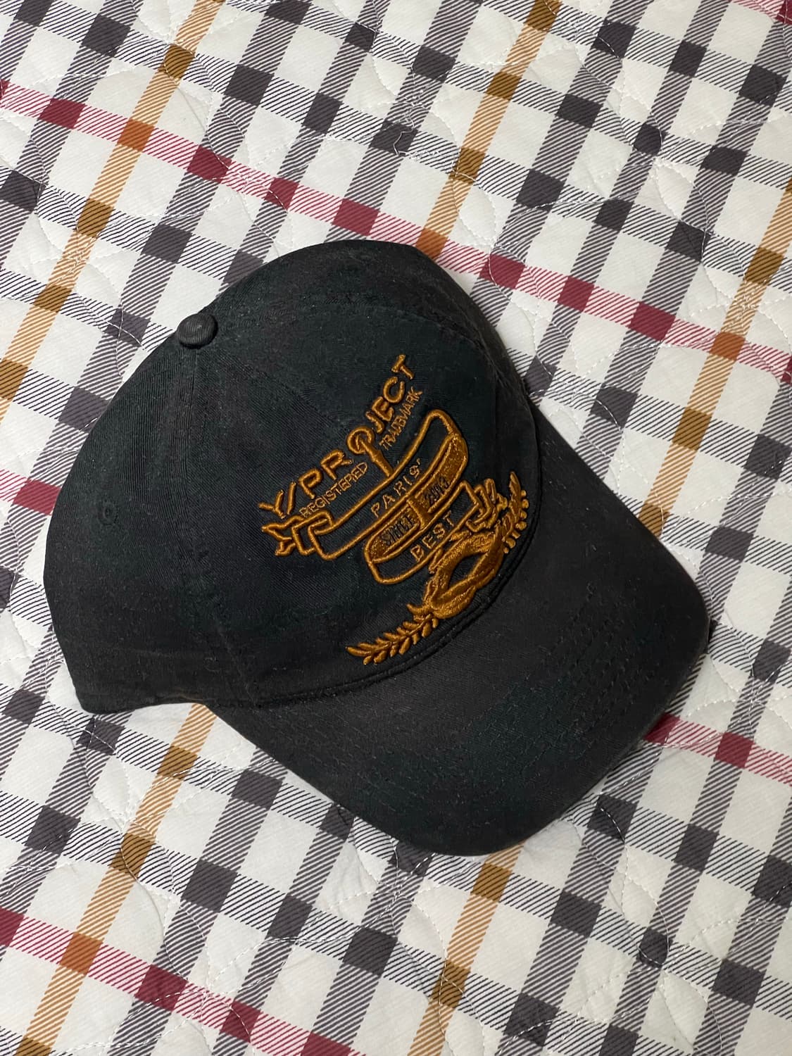 와이프로젝트 파리 베스트 베이스볼 볼캡 블랙 상품이미지1