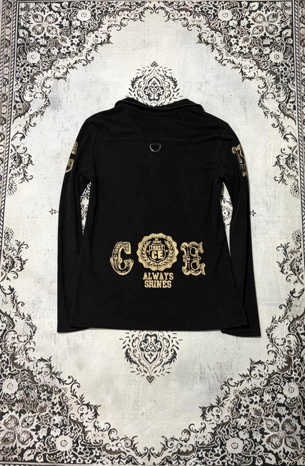 00‘s eyelet gold cubic long sleeve 상품이미지2