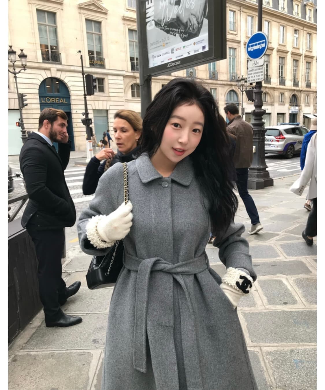 시예 시티 코트 그레이 일반기장(새제품) 상품이미지3