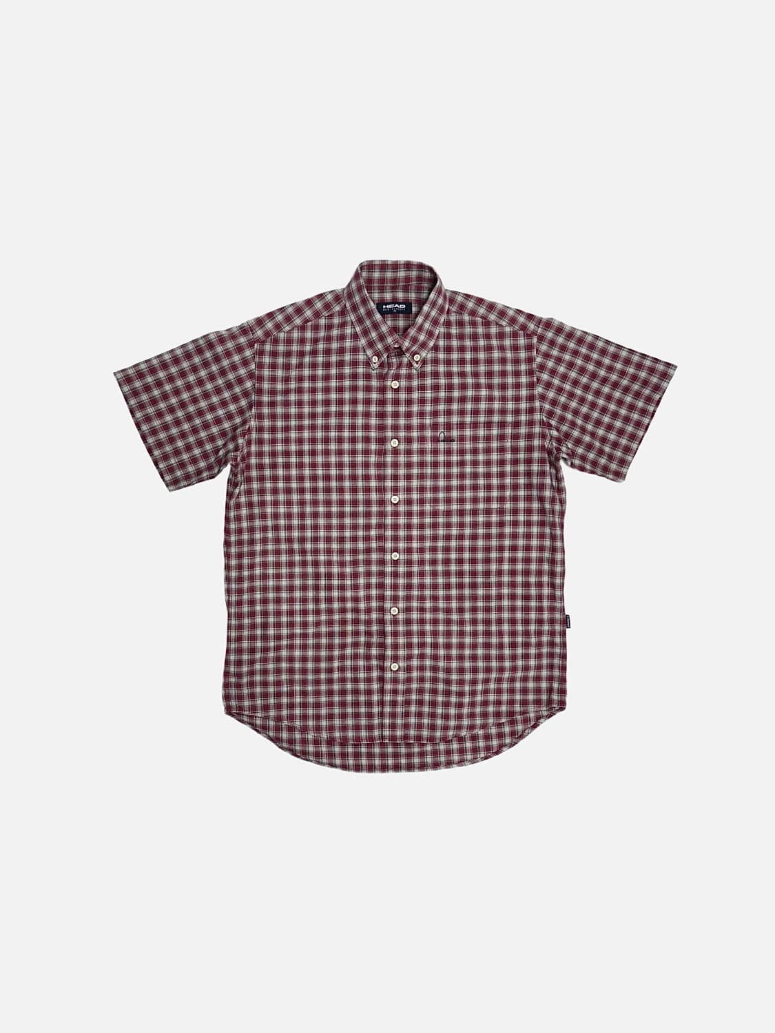 헤드 클래식 체크 반팔 셔츠 상품이미지1