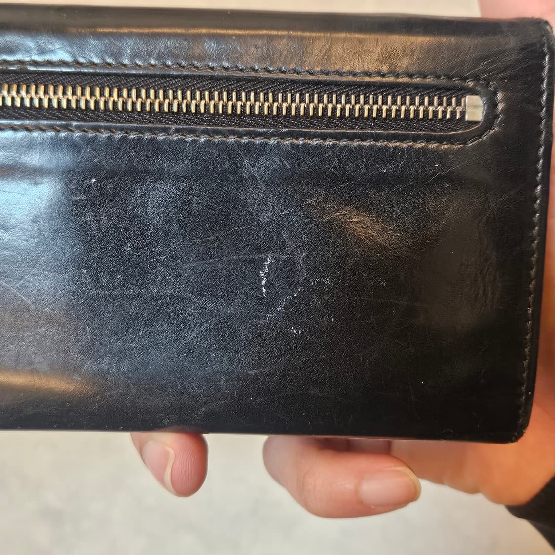 프라다 리본 장식 장지갑 상품이미지4